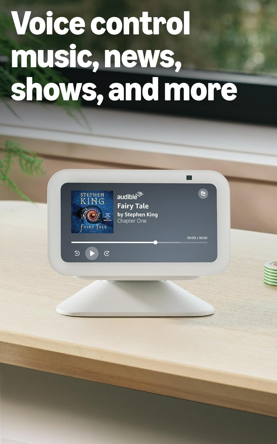 Echo Show 5 (Newest Model), Smart Display with Alexa+ Early Access, 2X the Bass and Clearer Sound, Charcoal