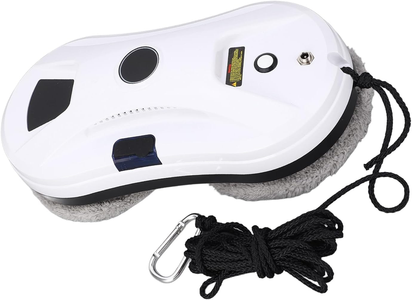 Robot Vacuum, 2800Pa Suction Power Glass Cleaning Robot with 8 Cloth Window Cleaning Ai Automatic Window Cleaner (US Plug 100 to 240V)
