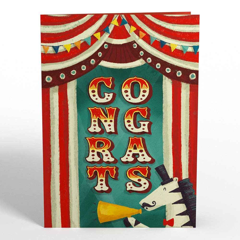 Congrats, You Are Spectacular 5''x7'' Card, Pop-Up Cards