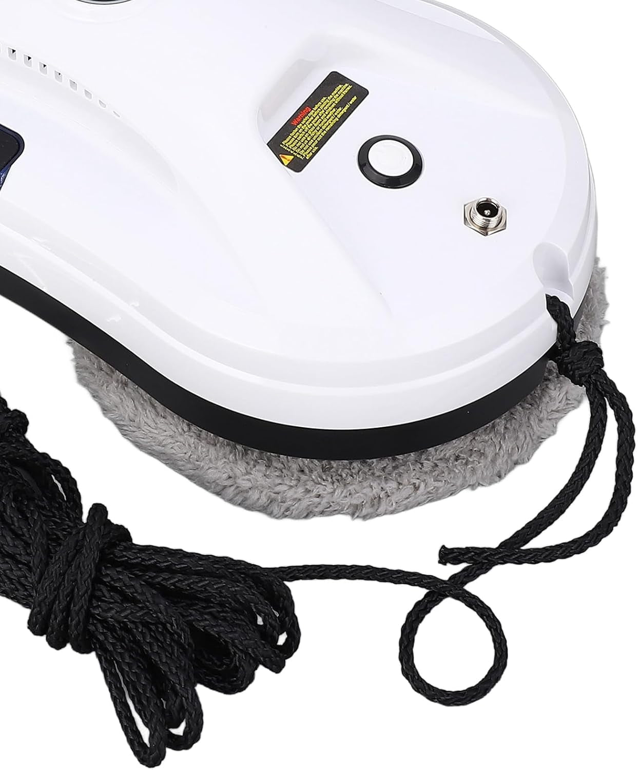 Robot Vacuum, 2800Pa Suction Power Glass Cleaning Robot with 8 Cloth Window Cleaning Ai Automatic Window Cleaner (US Plug 100 to 240V)