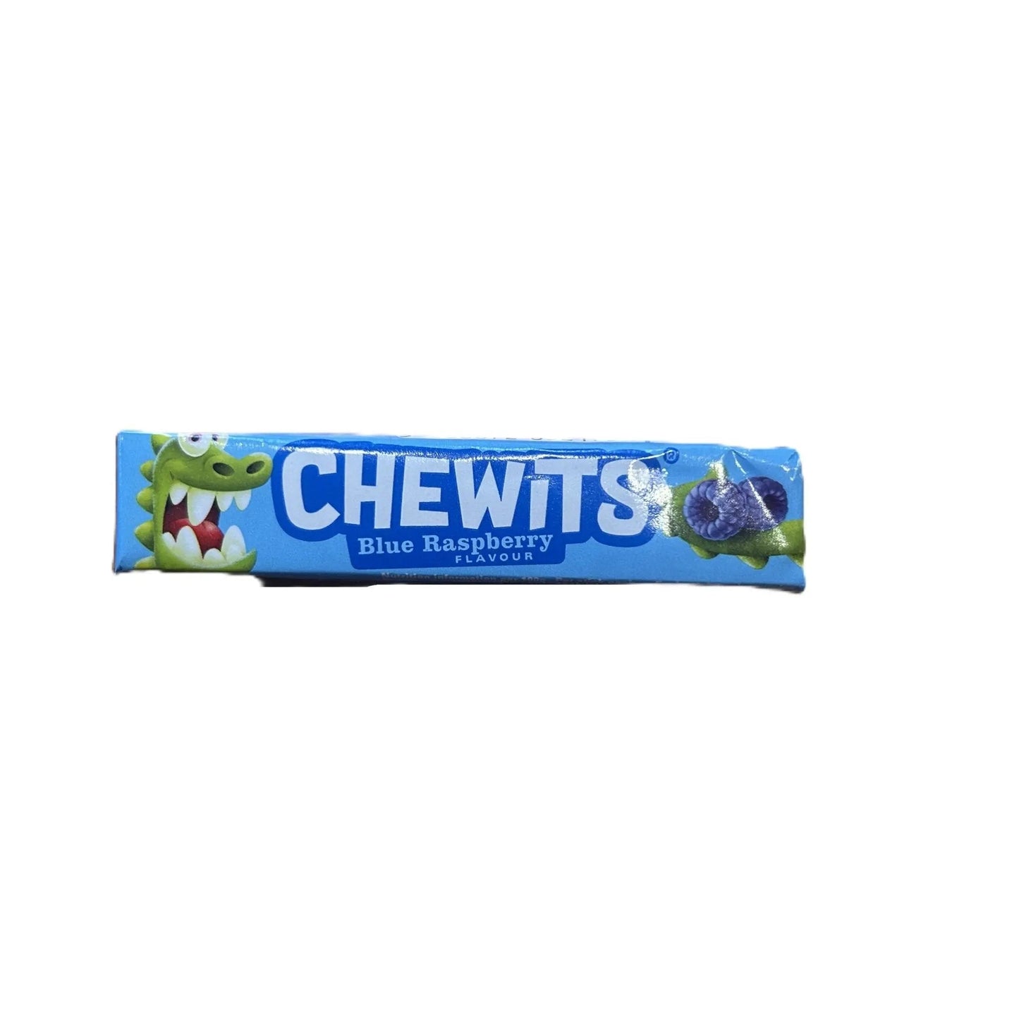 Chewits Blue Raspberry Flavour – Chewy Blue Raspberry Candy  (UK) Best By 31-November-2025