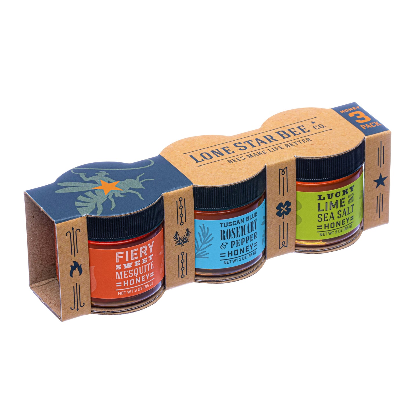 INFUSED Honey 3-Pack (3oz Jars)