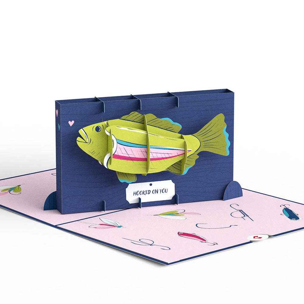 You’re a Reel Catch Fish 5x7" Pop-Up Card