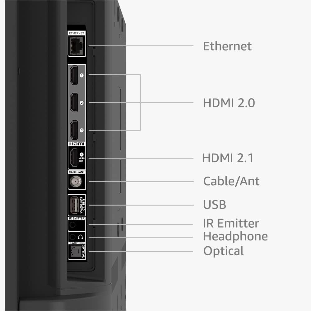 Fire TV 50" Omni QLED Series 4K UHD Smart TV, Dolby Vision IQ, Fire TV Ambient Experience, Local Dimming, Hands-Free with Alexa