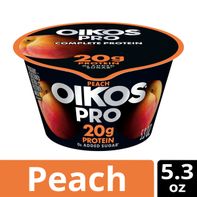 Oikos Pro Peach Yogurt-Cultured Ultra-Filtered Mil...
️