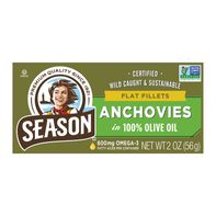 Season Brand Flat Fillets of Anchovies In Pure Oli...
️