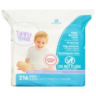 Tippy Toes Wipes, Thick Quilted, Lightly Scented️