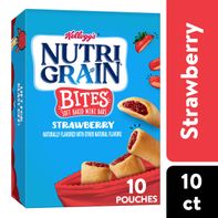 Kellogg’s Nutri-Grain Bites Strawberry Soft Baked ...
️