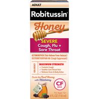 Robitussin Honey Adult Max Str Severe Cough & Flu ...
️