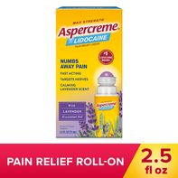 Aspercreme Lidocaine Roll-On, Lavender️