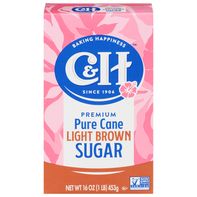 C&H Premium Pure Cane Light Brown Sugar️
