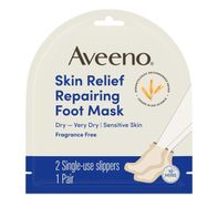Aveeno Skin Relief Repairing Foot Mask, 1 Pair️