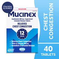 MUCINEX® Mucinex 12-Hour Chest Congestion Expector...
️