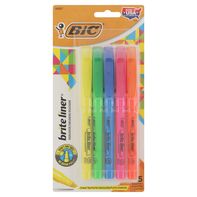 BIC Highlighter, Chisel Tip, Assorted️