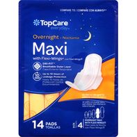 TopCare Pads, Overnight, Maxi, Size 4, with Flexi...
️