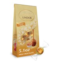 Lindt Lindor Dulce de Leche Milk Chocolate Candy Truffles