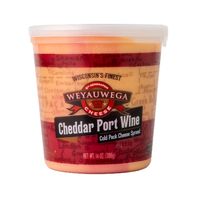 Weyauwega Cheese Cheddar Port Wine Cheese Spread️