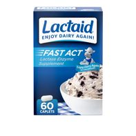 Lactaid Fast Act Lactose Intolerance Caplets, 60 T...
️
