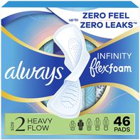 Always Infinity Super Sanitary Pads with Wings - s...
️