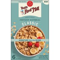 Bob's Red Mill Instant Oatmeal, Whole Grain, Class...
️