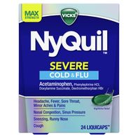Vicks Nyquil Cold, Flu, And Congestion Medicine️