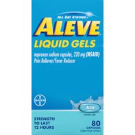 Aleve Pain Reliever/Fever Reducer, 220 mg, Liquid ...
️