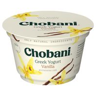 Chobani Yogurt, Nonfat, Greek, Vanilla️