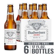Budweiser Zero Alcohol Free American Lager Beer️