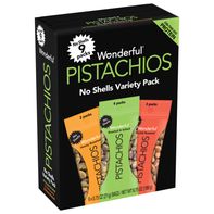Wonderful No Shells Variety Pack Pistachios️