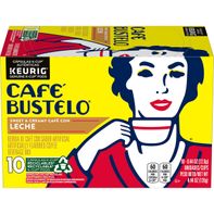 Café Bustelo Sweet & Creamy Café con Leche Coffee,...
️