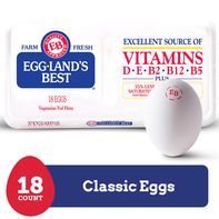 Eggland's Best Classic Extra Large White Eggs, 18 ...
️