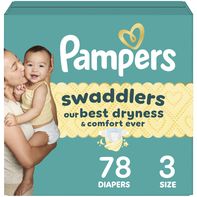 Pampers Swaddlers Diapers, Size 3️