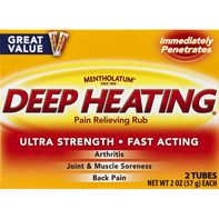Mentholatum Pain Relieving Rub, Deep Heating, Ultr...
️