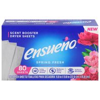 Ensueño Dryer Sheets, Scent Booster, Spring Fresh️