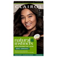 Clairol 3 Brown Black Zero Ammonia Vegan Hair Colo...
️