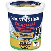 Mountain High Yoghurt Original Whole Milk Vanilla ...
️