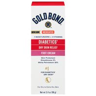 Gold Bond Foot Cream, Dry Skin Relief, Diabetics'️