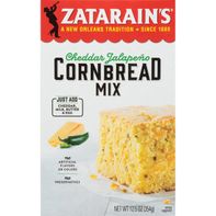 Zatarain's Cheddar Jalapeno Cornbread Mix️