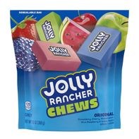 JOLLY RANCHER Chews Assorted Fruit Flavored Candy Bag, 13 oz