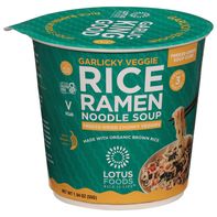 Lotus Foods Rice Ramen Garlicky Veggie Noodle Soup️