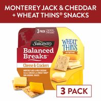 Sargento Balanced Breaks® Cheese & Crackers, Natur...
️