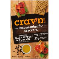 Crav'n Flavor Cracked Black Pepper & Olive Oil Wov...
️