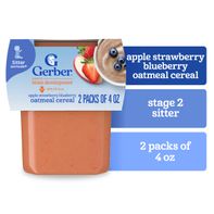 Gerber Stage 2 Baby Food Apple Strawberry Blueberr...
️