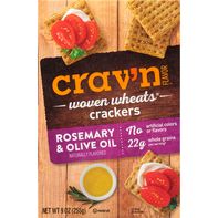 Crav'n Flavor Crackers, Rosemary & Olive Oil, Wove...
️