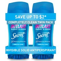 Secret Outlast Completely Clean Invisible Solid An...
️