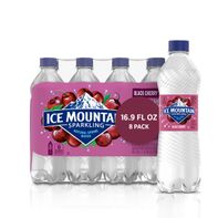 ICE MOUNTAIN Sparkling Water, Black Cherry, 16.9 o...
️