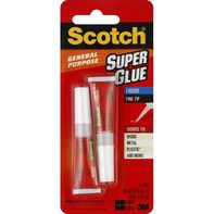 Scotch Super Glue, General Purpose, Fine Tip, Liqu...
️