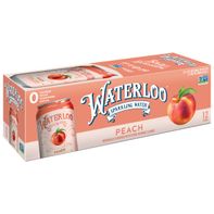 Waterloo Sparkling Water Peach️