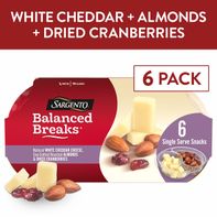 Sargento Balanced Breaks® Natural White Cheddar Ch...
️