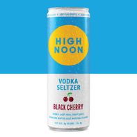 High Noon Black Cherry Vodka Hard Seltzer Single️